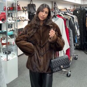 Mink coat